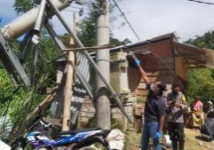 Polres Mamasa Dalami Insiden Tumbangnya Tiang Listrik di Talippuk yang Timpah 3 Bocah