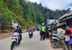 Satlantas Polres Mamasa Tilang 30 Unit Kendaraan Dalam Jangka Lima Hari